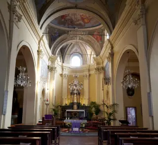 Interno - Parrocchiale dei Santi Quirico e Giulitta a TriveroFrazione Gioia