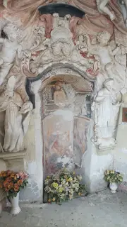 Affreschi - Cappella Del Santuario della Madonna del Carretto a Guardabosone