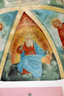 Padreterno - Chiesa di Santa Caterina a CossatoFrazione Lavino