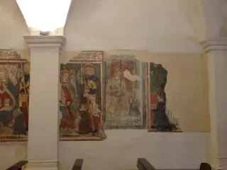 San Rocco e Madonna col Bambino - Oratorio di San Rocco a Mezzana MortigliengoFrazione Montaldo