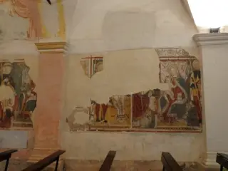 Madonna col Bambino - Oratorio di San Rocco a Mezzana MortigliengoFrazione Montaldo