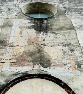 Facciata Dettaglio - Chiesa di San Teonesto a Masserano