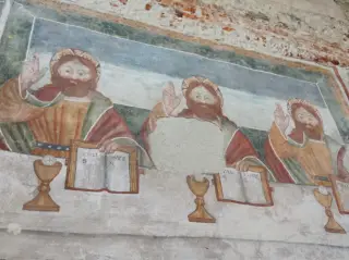 Trinita - Chiesa di S. Pietro e Paolo/S. Tommaso/S.pietro alla Garella a Castelletto CervoFrazione Bozzo