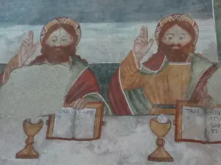 Trinità - Chiesa di S. Pietro e Paolo/S. Tommaso/S.pietro alla Garella a Castelletto CervoFrazione Bozzo