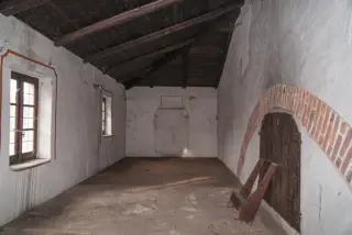 Sottotetto - Chiesa della Madonna di Cerniori o Santa Maria de Cerniori a RoasioFrazione Curavecchia