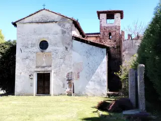 Facciata - Chiesa di San Eusebio de Pecurili a RoasioFrazione Curavecchia