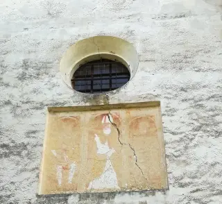 Affreschi - Chiesa di San Eusebio de Pecurili a RoasioFrazione Curavecchia