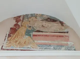 Affresco - Chiesa della Santissima Trinità a Sostegno