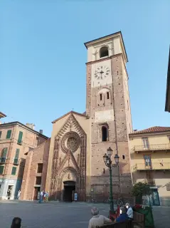 Facciata e Campanile - Duomo di Santa Maria Assunta a Chivasso