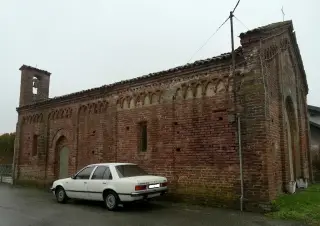 Fianco sinistro - Chiesa di San Sebastiano a Fontanetto Po