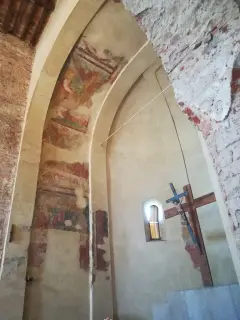 Affreschi - Chiesa di San Michele in Insula a Trino