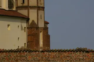 Campanile - Abbazia di Santa Maria a TrinoFrazione Lucedio