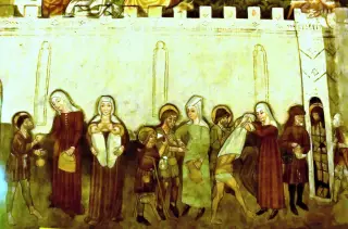 Affreschi - Chiesa di San Fiorenzo a Bastia Mondovì