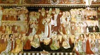 Affreschi - Chiesa di San Fiorenzo a Bastia Mondovì