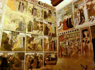 Affreschi - Chiesa di San Fiorenzo a Bastia Mondovì