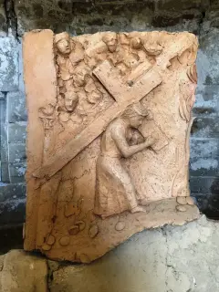 Interno - Cappella di San Sebastiano a Bergolo