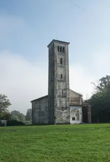 Vista - Santuario della Madonna delle Grazie o Santa Maria delle Grazie a Borgo Ticino