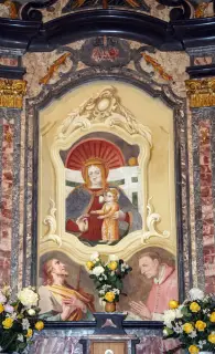 Madonna del Latte o delle Grazie - Santuario della Madonna delle Grazie o Santa Maria delle Grazie a Borgo Ticino
