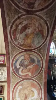 Affreschi - Chiesa o Santuario di San Filippo e Giacomo o della Madonna delle Grazie a StresaFrazione Levo
