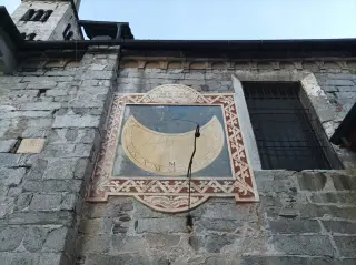 Orologio solare - Collegiata o Chiesa di Sant'Ambrogio a Omegna