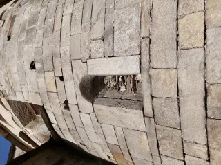 Monofora tamponata - Chiesa di San Gaudenzio a OmegnaFrazione Crusinallo