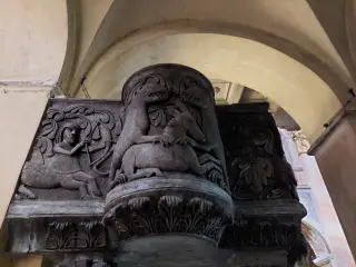 Ambone - Basilica di San Giulio a Orta San GiulioFrazione Isola di San Giulio
