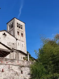 Campanile - Basilica di San Giulio a Orta San GiulioFrazione Isola di San Giulio