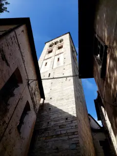 Campanile - Basilica di San Giulio a Orta San GiulioFrazione Isola di San Giulio