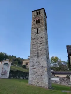 Campanile - Chiesa di San Filiberto a PellaFrazione Alzo