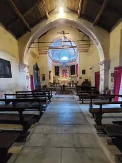 Interno - Chiesa di San Filiberto a PellaFrazione Alzo