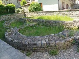 Scavi della chiesa antica - Chiesa di San Giovanni Battista a MergozzoFrazione Montorfano