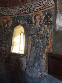 Affreschi - Chiesa o Oratorio di Santa Maria Assunta o al Piaggio a VilladossolaFrazione Piaggio