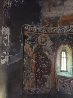 Affreschi - Chiesa o Oratorio di Santa Maria Assunta o al Piaggio a VilladossolaFrazione Piaggio