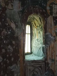 Affreschi - Chiesa o Oratorio di Santa Maria Assunta o al Piaggio a VilladossolaFrazione Piaggio