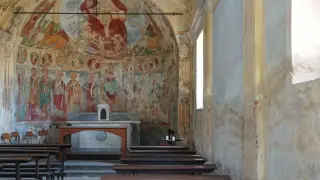 Affreschi absidali - Chiesa di Santa Maria in Valle a Agrate Conturbia