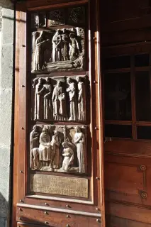 Portale - Collegiata dei Santi Gervasio e Protasio a Domodossola