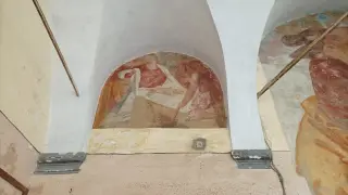 Affresco - Chiesa di San Bartolomeo a Scopa
