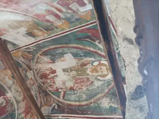 Affreschi - Cappella di San Pantaleone a BoccioletoFrazione Oro