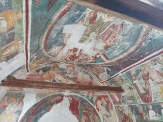 Affreschi - Cappella di San Pantaleone a BoccioletoFrazione Oro