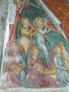 Affreschi - Cappella di San Pantaleone a BoccioletoFrazione Oro