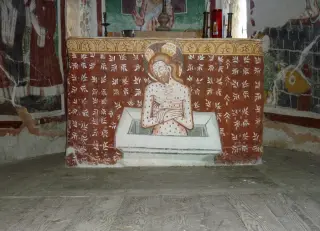 Cristo in pietà - Chiesa di San Lorenzo a BoccioletoFrazione Alpe Seccio