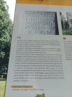 Pannello illustrativo - Pieve di San Genesio a Suno