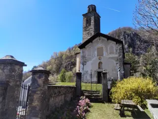 Vista - Chiesa di Sant'Antonio Abate a ValduggiaFrazione Colma