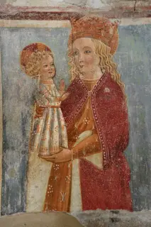 Madonna col Bambino - Chiesa di San Leonardo a Borgomanero