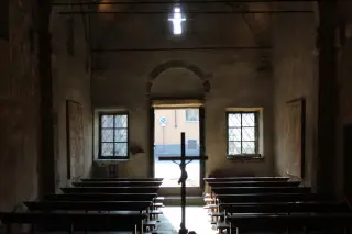 Interno - Chiesa di San Leonardo a Borgomanero