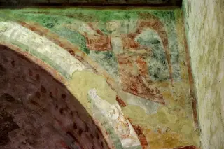 Affresco - Cappella di San Tommaso o San Tomaso a Briga Novarese