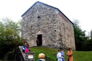 Facciata - Cappella di San Tommaso o San Tomaso a Briga Novarese