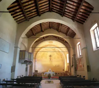 Interno - Chiesa di San Lorenzo a Gozzano