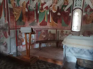 Affreschi absidali - Chiesa di San Marcello a Paruzzaro