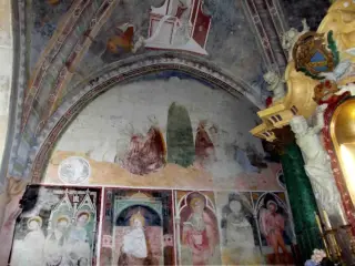 Affreschi - Pieve o Santuario di Santa Maria de Ortis a Vigone